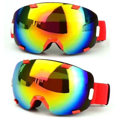 中国 紫外線保護と全顔カバー付きのスキーメガネ 双眼鏡レンズ サプライヤー