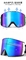 スキーゴーグル TPUフレーム デュアルPCミラーレンズ 大円筒 簡単に交換できるレンズ サプライヤー
