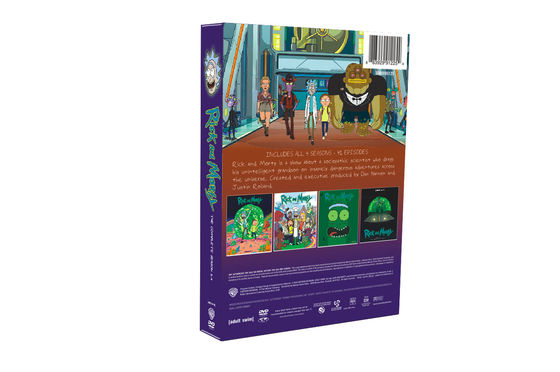 中国 注文DVD箱はアメリカ映画を大ぞろいリックおよびMortyの季節1-4置く サプライヤー