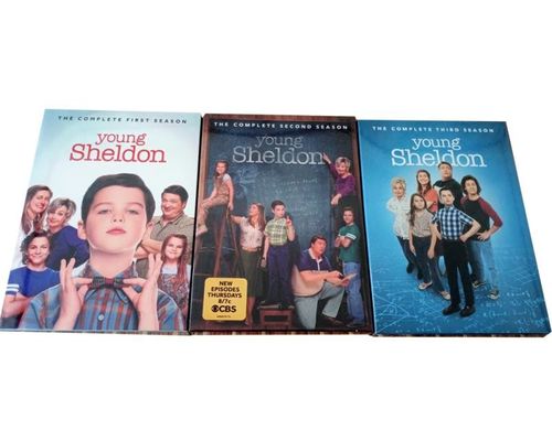 中国 注文DVD箱は大ぞろいの若いSheldonの季節1-3アメリカ映画を置く サプライヤー