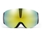 マグネット交換可能なレンズ スキーメガネ 大きな球状の吸着型二層眼鏡 雪山のフロントガラス 防霧 サプライヤー
