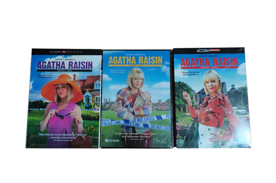 注文DVD箱はアメリカ映画を大ぞろいのAgathaの干しぶどうSeason1-3置く サプライヤー