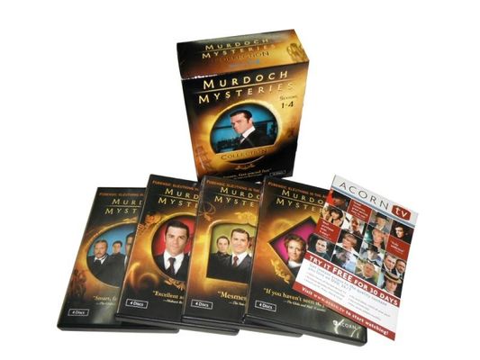 注文DVD箱は大ぞろいのマードック・ミステリー〜刑事マードックの捜査ファイル〜の季節1-4 16DVDアメリカ映画を置く サプライヤー
