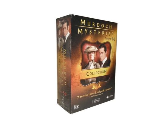 注文DVD箱は大ぞろいのマードック・ミステリー〜刑事マードックの捜査ファイル〜の季節5-8アメリカ映画を置く サプライヤー