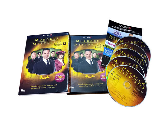 注文DVD箱は大ぞろいのマードック・ミステリー〜刑事マードックの捜査ファイル〜の季節13アメリカ映画を置く サプライヤー