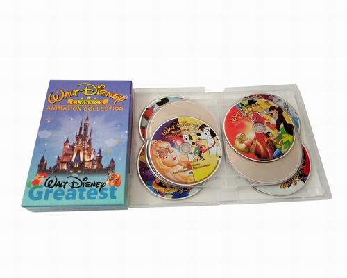 注文DVD箱はアメリカ映画を大ぞろいのディズニーの生気のコレクション12DVD置く サプライヤー