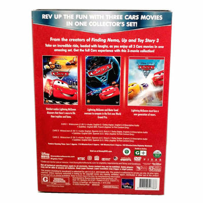 注文DVD箱はアメリカ映画を大ぞろい車1-3 3映画DVDコレクション3ディスク置く サプライヤー